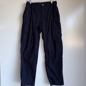 5.11 TACTICAL SERIES Cargo Pants Men's Size 36x33 Navy Blue